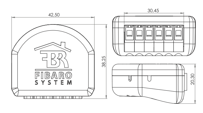 Fibaro double fashion switch